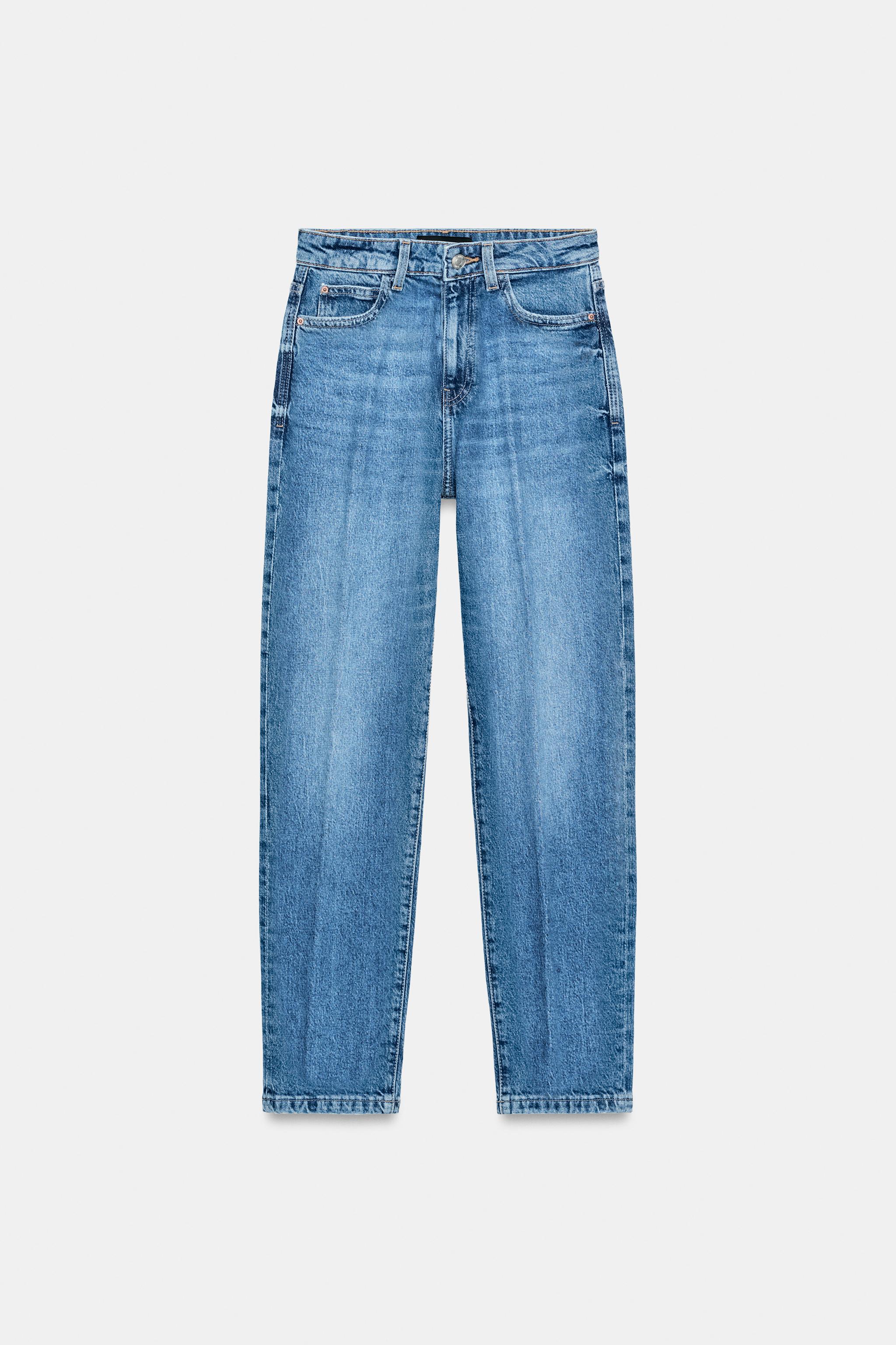 Z1975 HIGH-WAIST MOM FIT JEANS WITH PRESSED CREASE